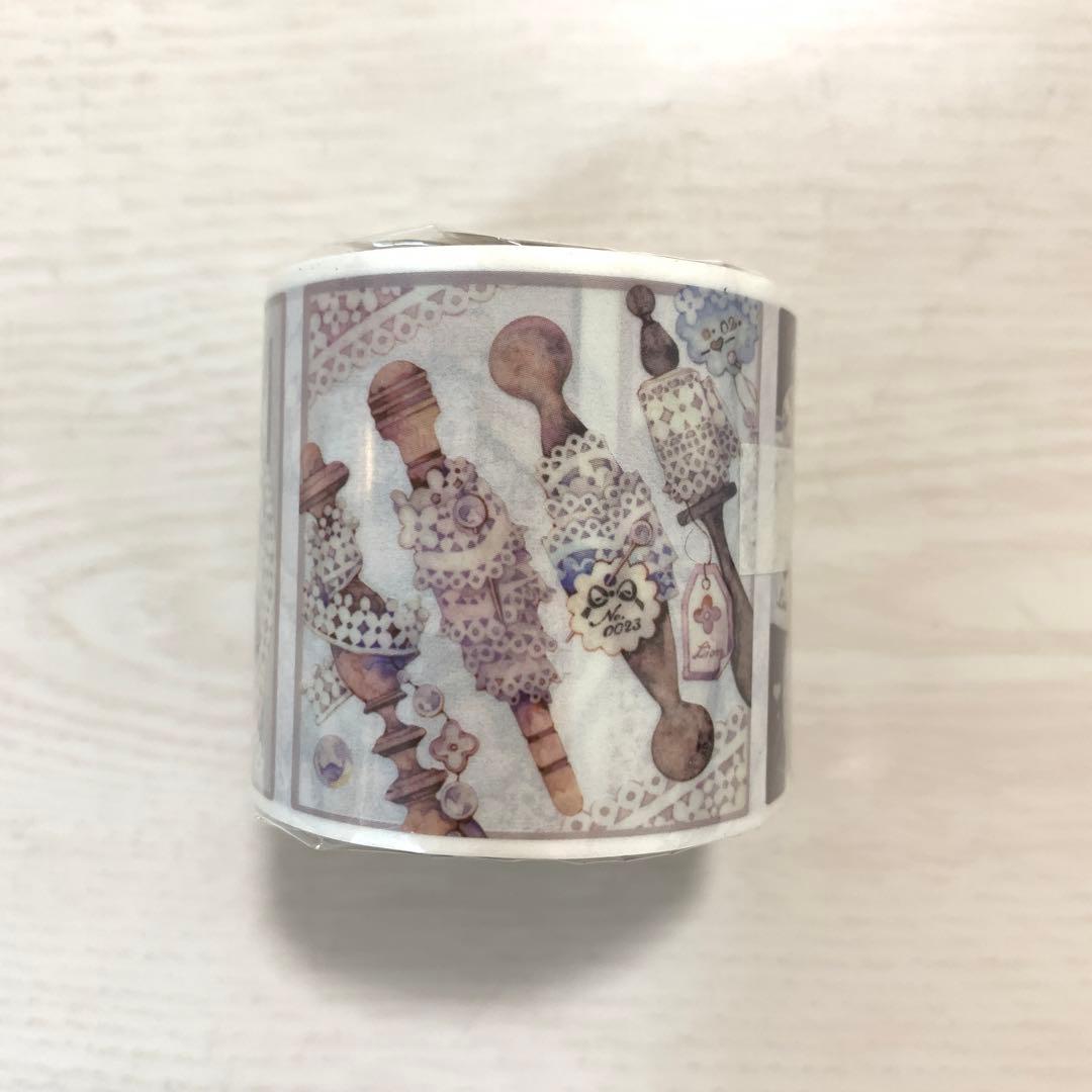 W1740.LION STUDIO 蕾丝系 ロールシール ロールステッカー