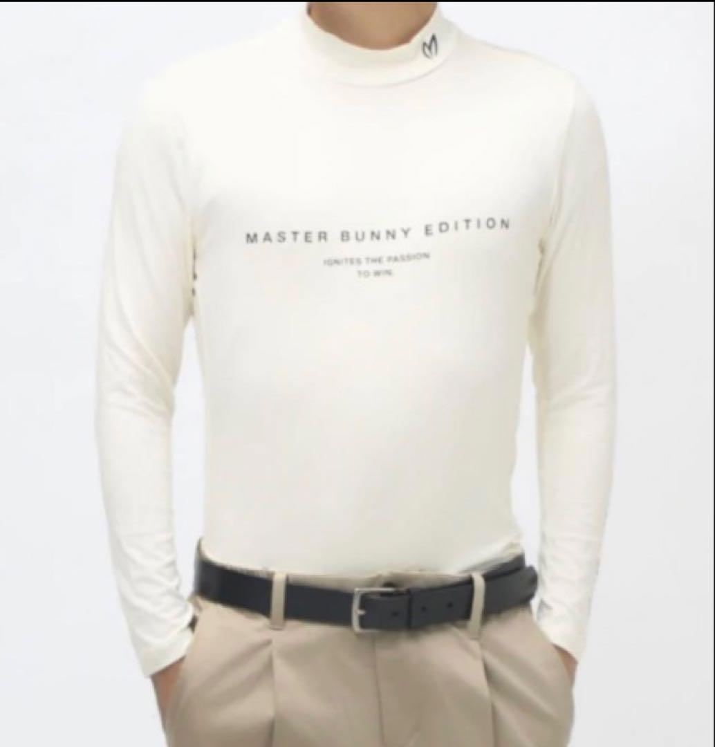 新品 パーリーゲイツ マスターバニー デュアルウォームベア天カットソー6LL白