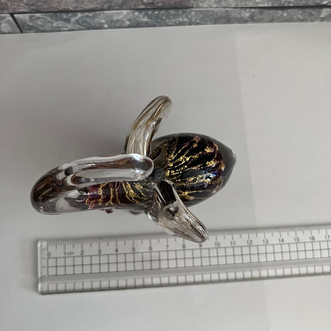 ヴェネチアングラス ムラーノ　murano ガラス置物　硝子細工　 象　ゾウ