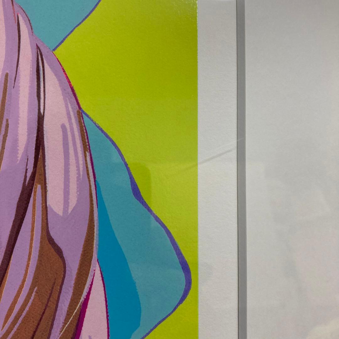 【真作】愛☆まどんな「彼女の顔が思い出せない」シルクスクリーン3点セット 版画