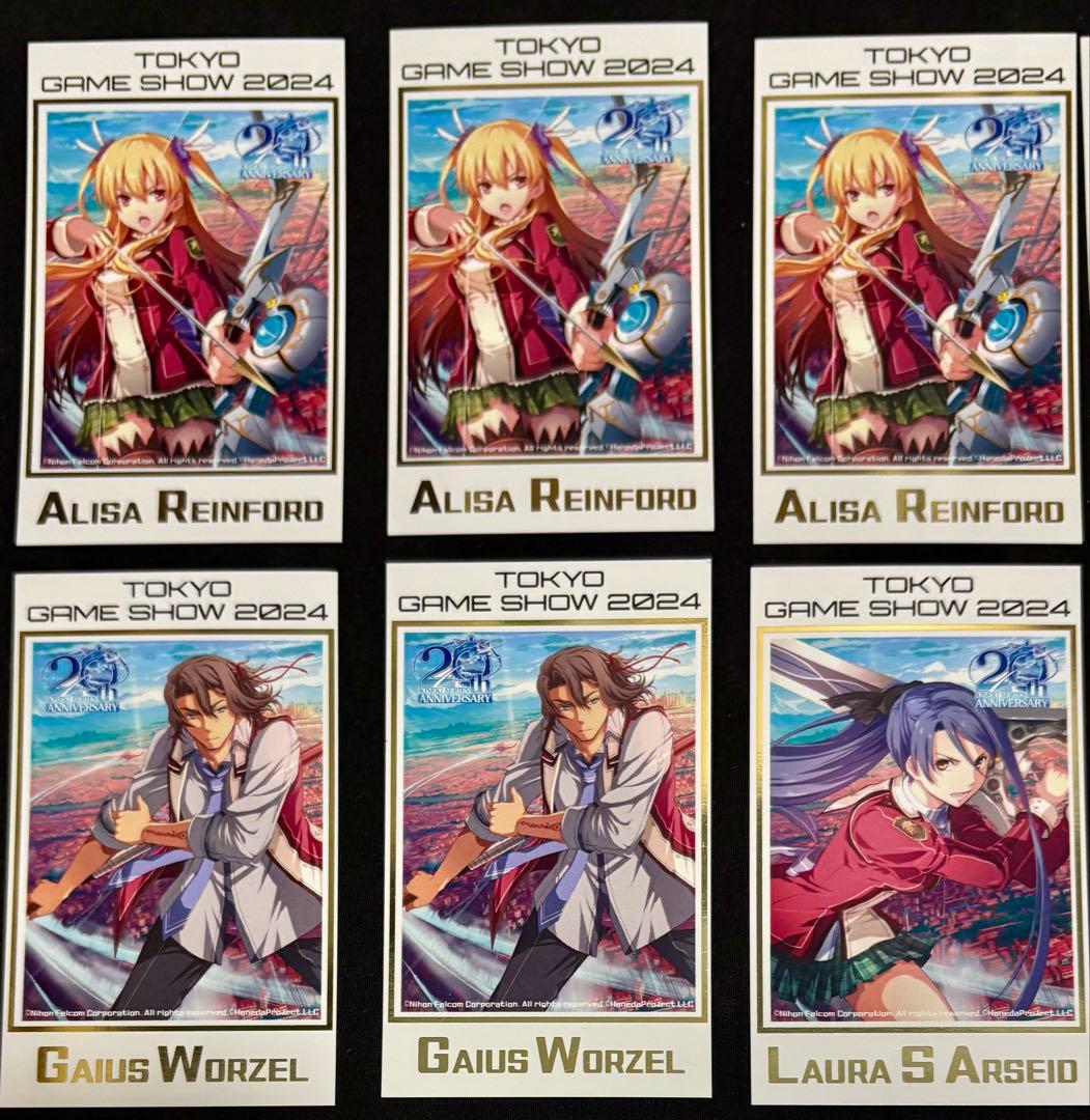 TGS2024 東京ゲームショウ　閃の軌跡 フォトカード　まとめ売り