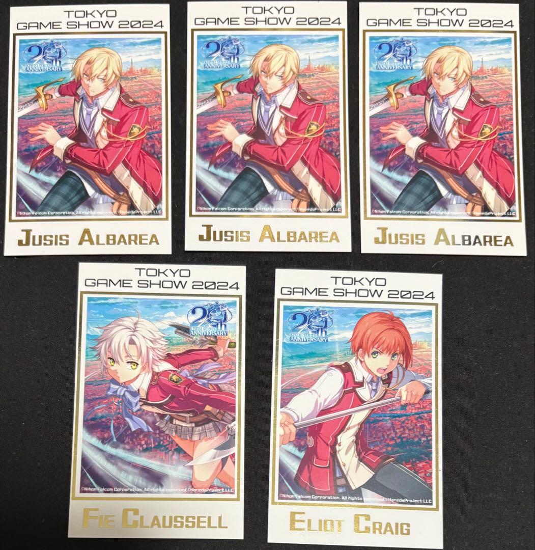 TGS2024 東京ゲームショウ　閃の軌跡 フォトカード　まとめ売り