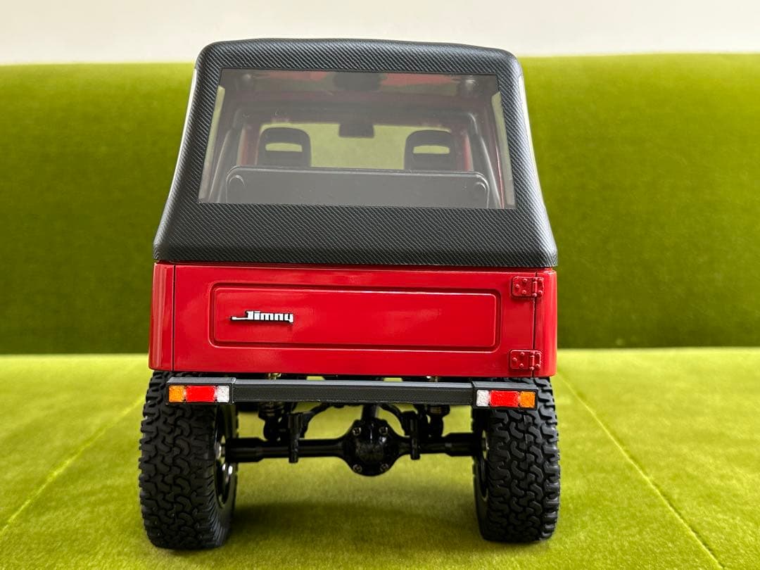 WPL C74-1 ジムニー 全塗装 大口径金属製ホイール、タイヤ、おまけ付