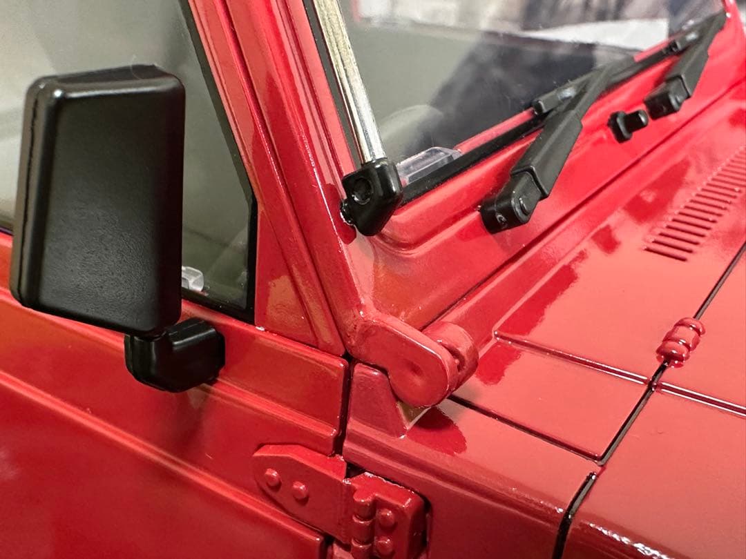 WPL C74-1 ジムニー 全塗装 大口径金属製ホイール、タイヤ、おまけ付