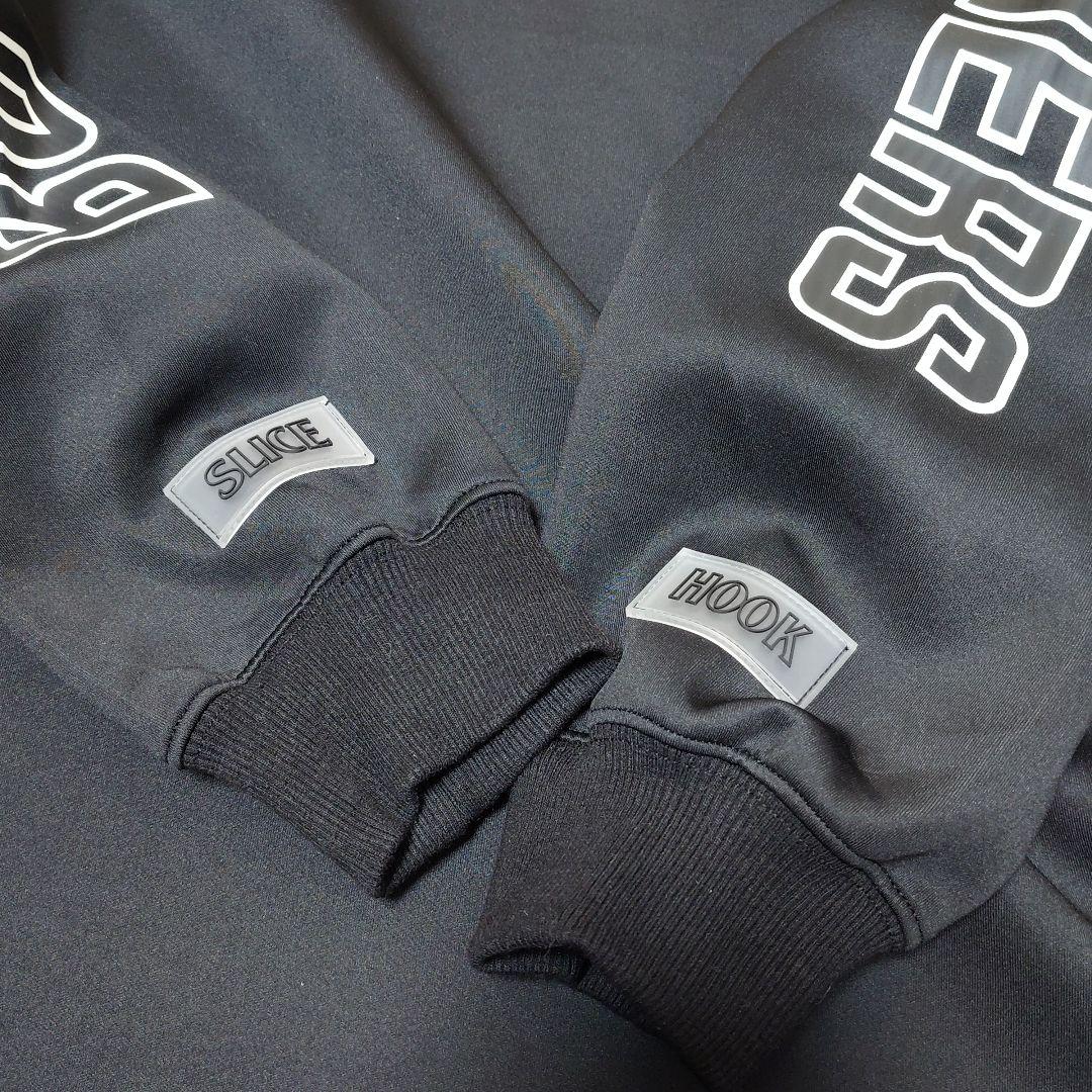 S ゴルフ レディース モックネック シャツ トレーナー 長袖 ブラック