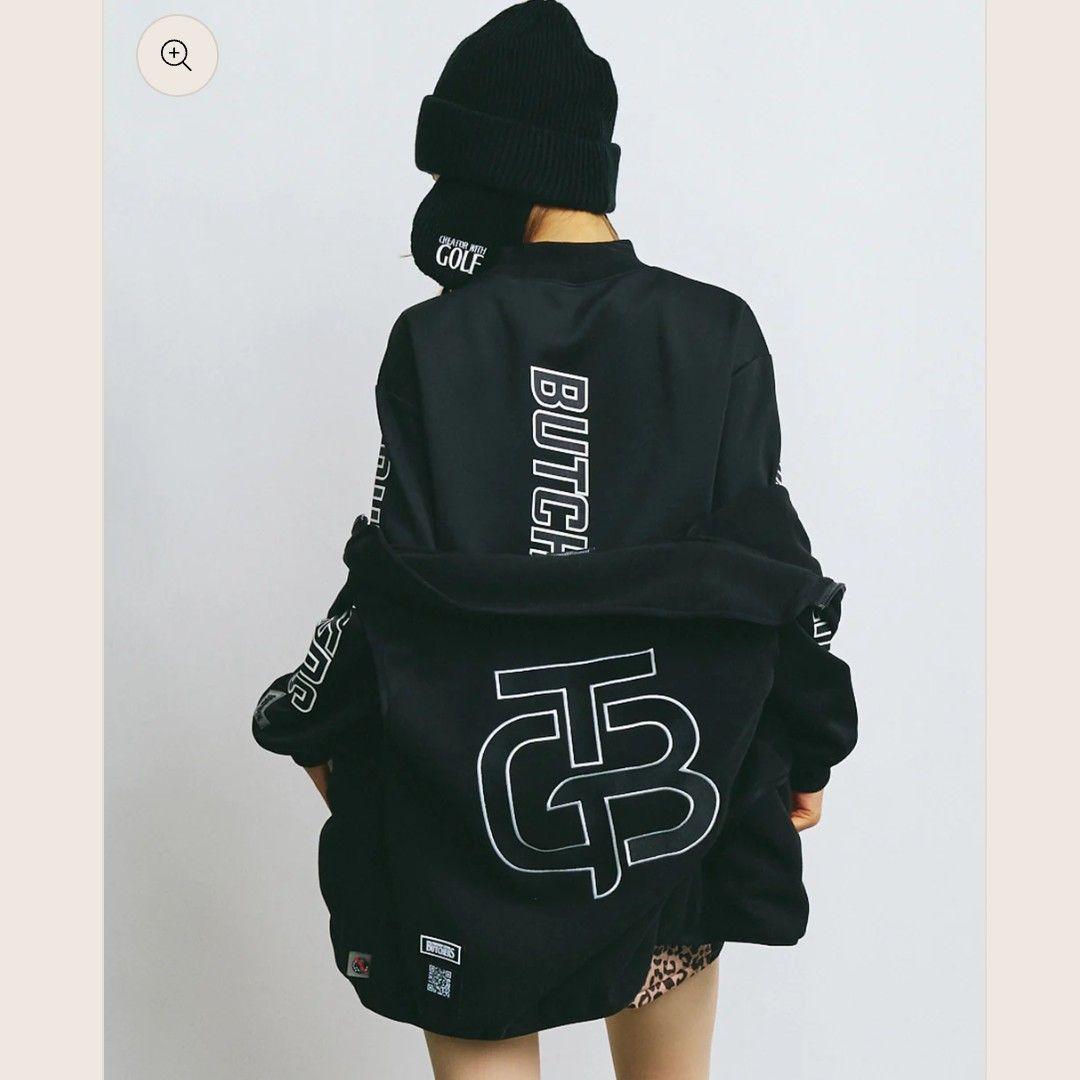 S ゴルフ レディース モックネック シャツ トレーナー 長袖 ブラック