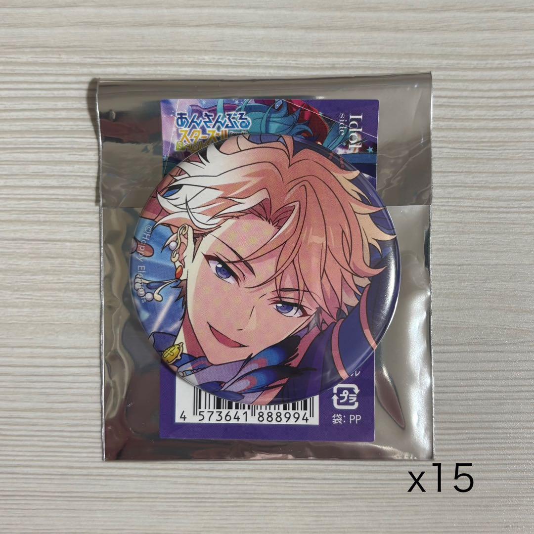 あんスタ 鳴上嵐 コレクション缶バッジ Oct idol side