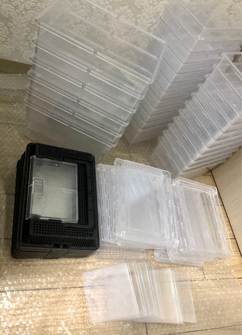 29個セット クリアースライダー 虫かご プラケース セット販売