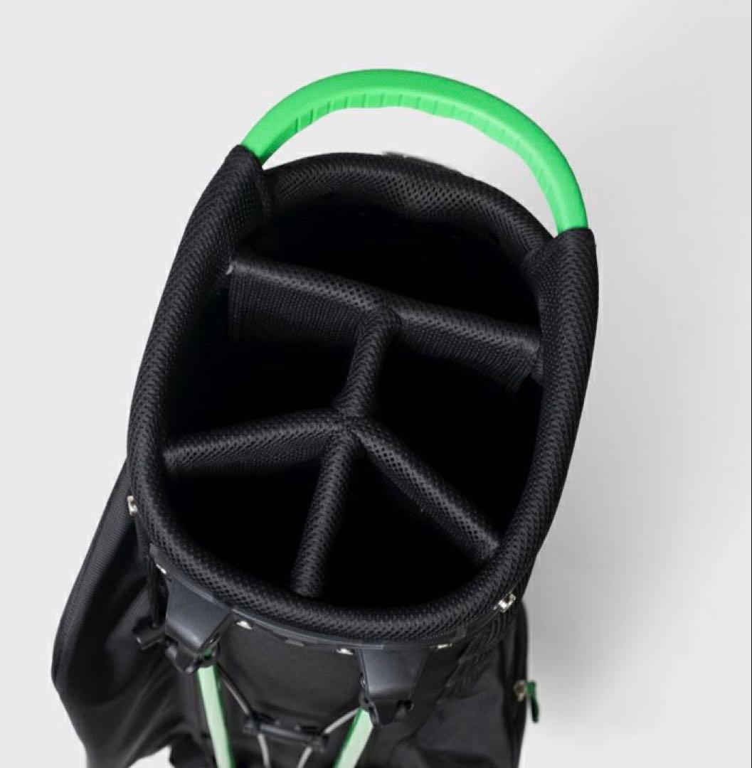 【新品未使用・希少】キャディバッグ(THE GOLF) 木梨サイクル　カーキ