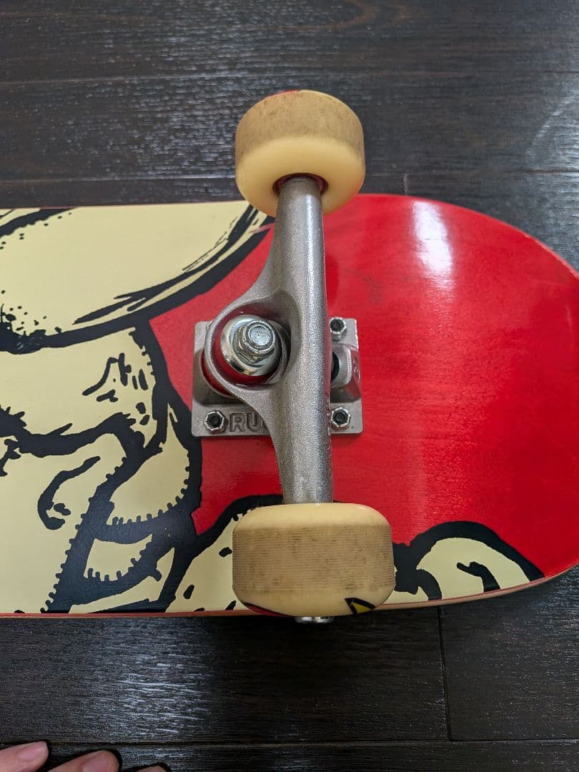 スカルデザイン スケートボード コンプリート