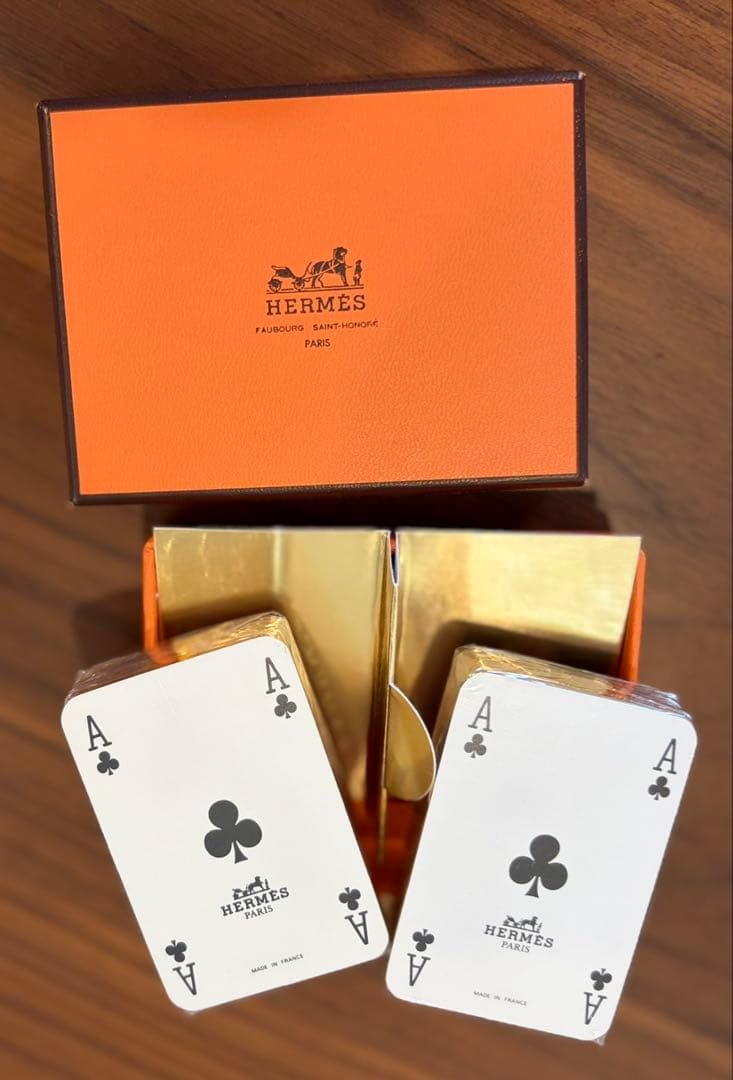 HERMES 犬のイラスト トランプセット