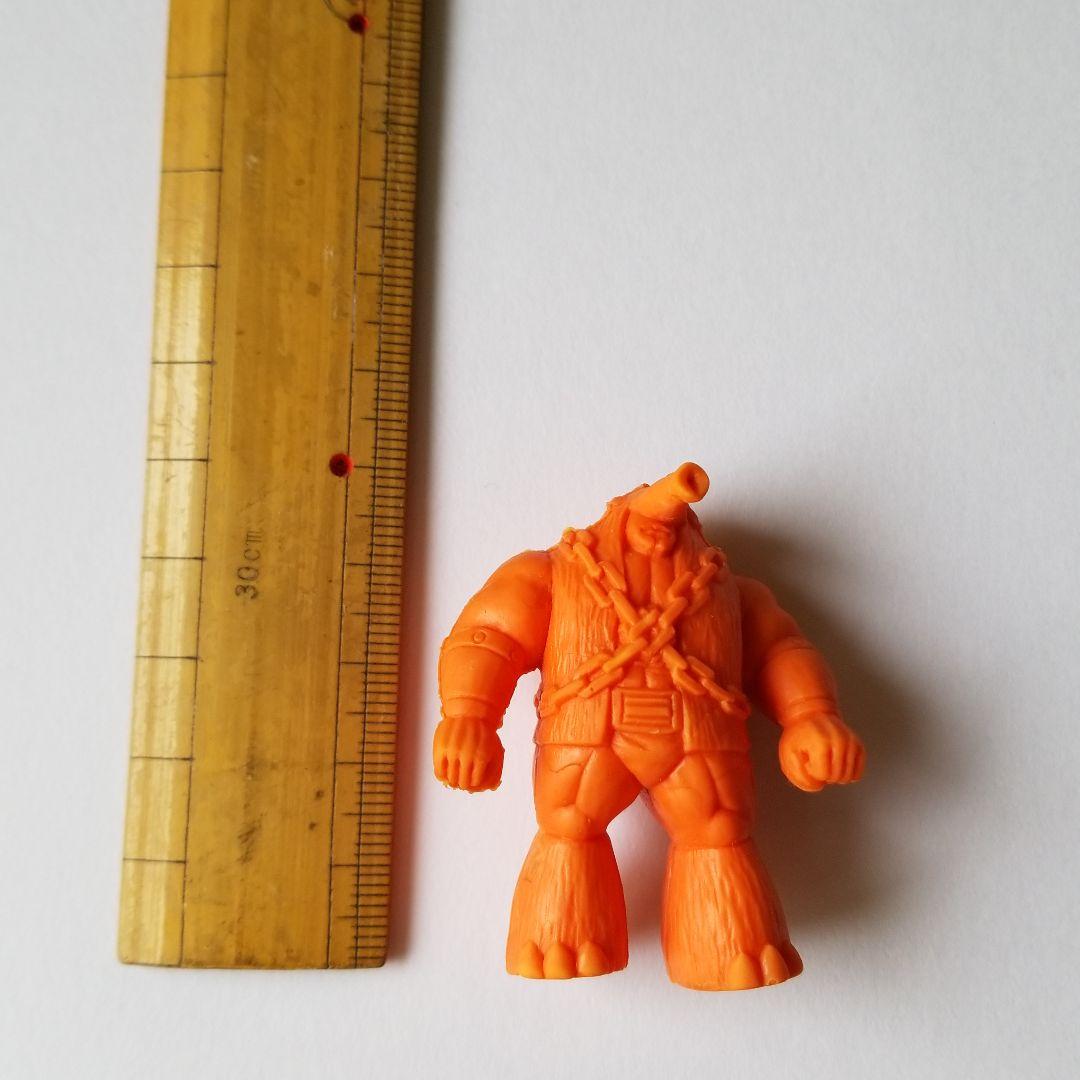 キン肉マン消しゴム「キン消し」　超激レア　募集超人「マンモスマン」橙色　当時もの