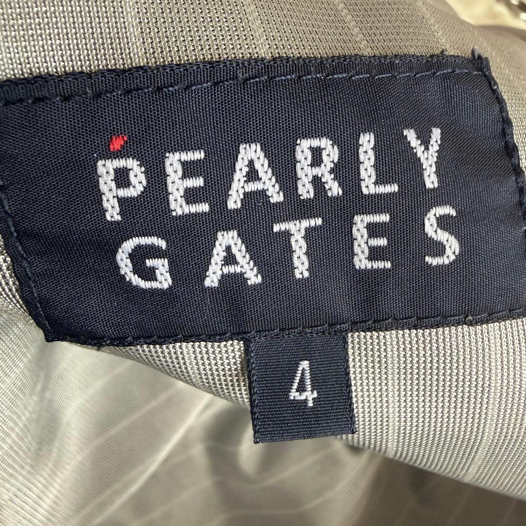 防寒　蓄熱素材　パーリーゲイツ　ダウンパンツ　中綿入り　M〜L相当　オフホワイト