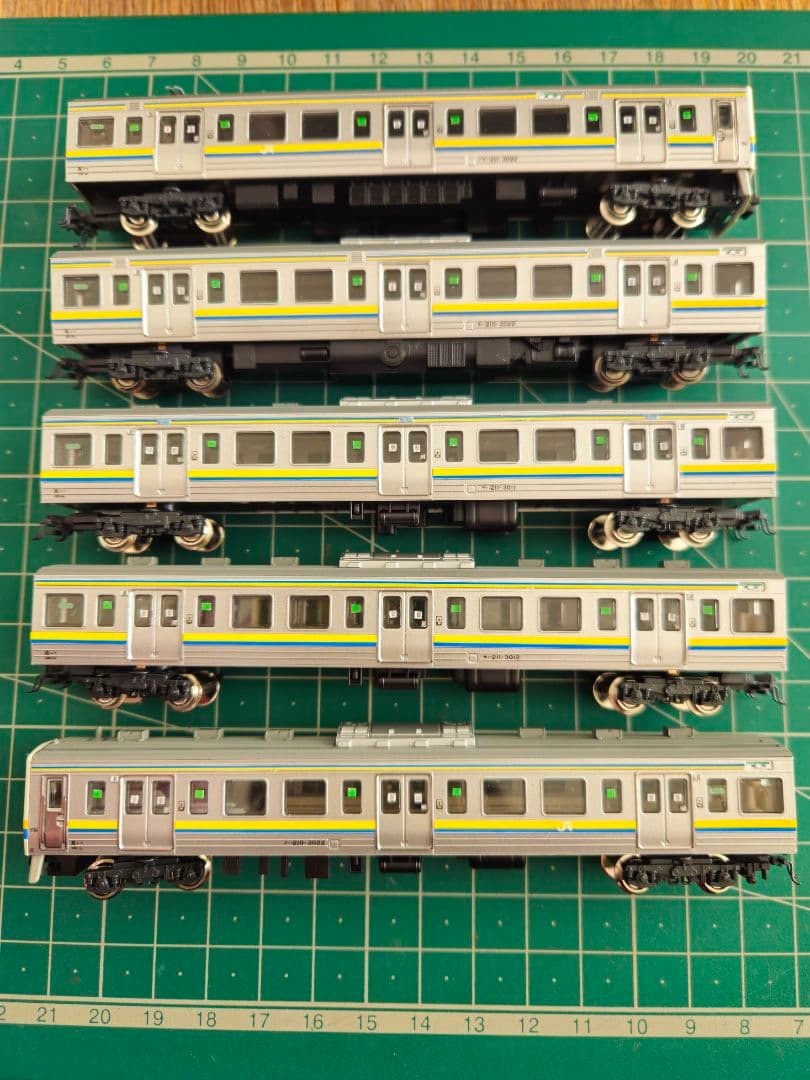 KATO 211系3000番台　５両セット(房総色)