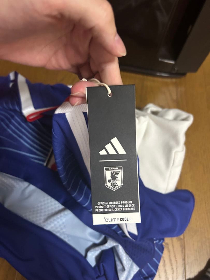 日本代表 ユニフォーム オーセンティック No.7 三苫 薫 L 虎之介さん専用