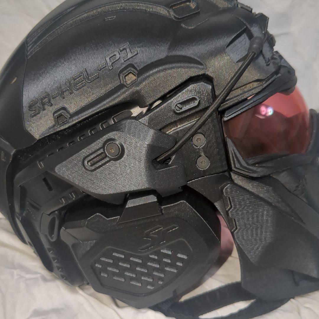 SRU　 タクティカルヘルメット　sr-hel-p1 フルフェイス　ファン付き