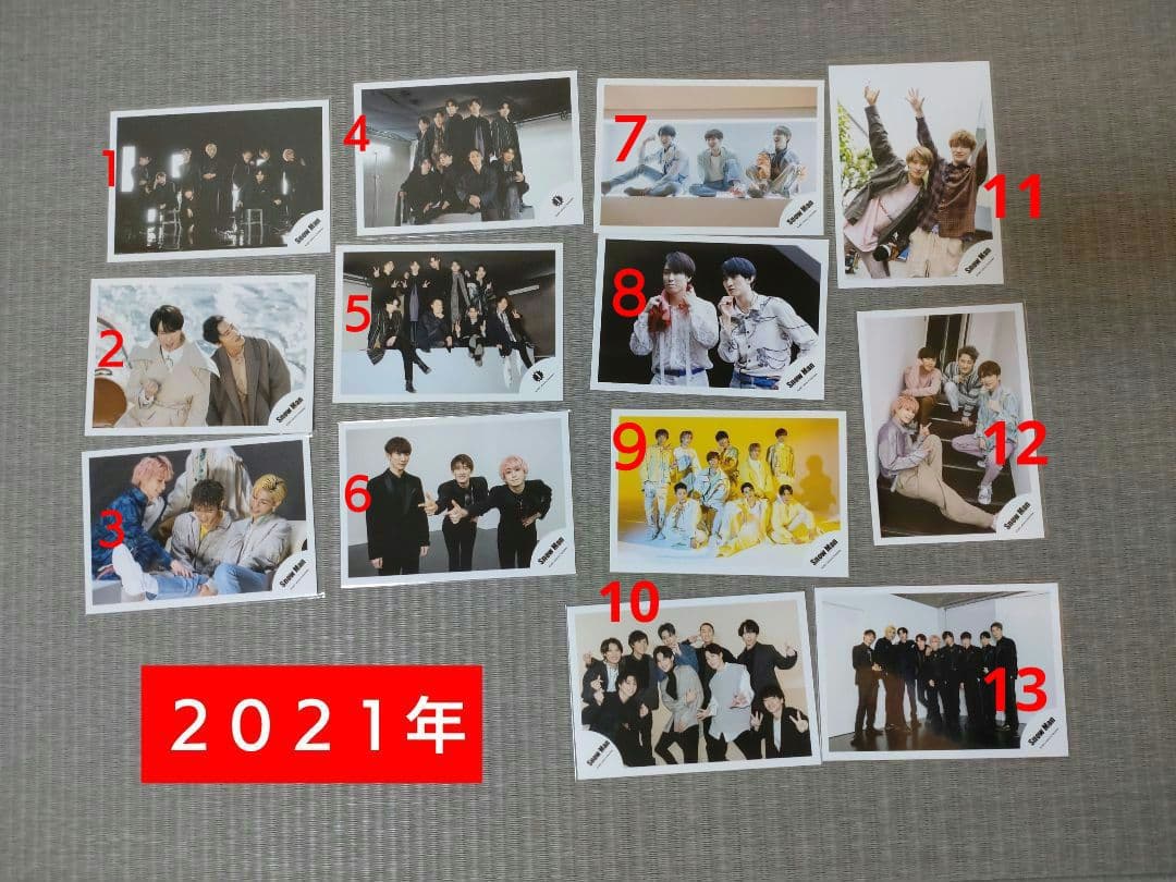  Man 公式写真 バラ売り可能◎７２枚