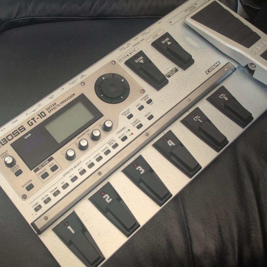 BOSS GT-10　ギターエフェクター　ACアダプター付き　マルチエフェクター