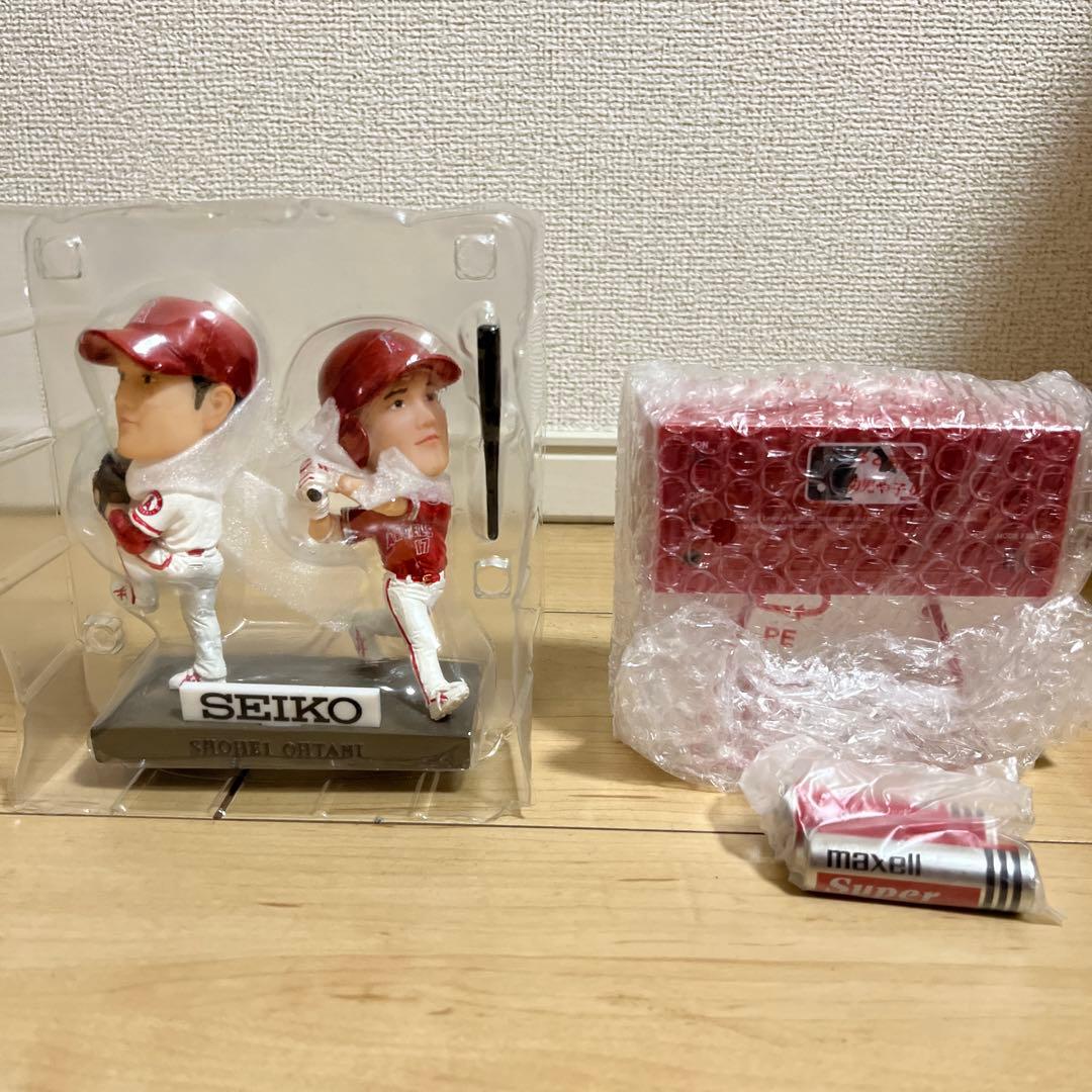 大谷翔平フィギュア　デジタル時計セット