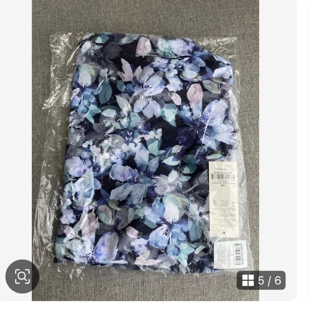 Sukala 新品タグ付ウォーターカラープリントタンクトップ　Lサイズ