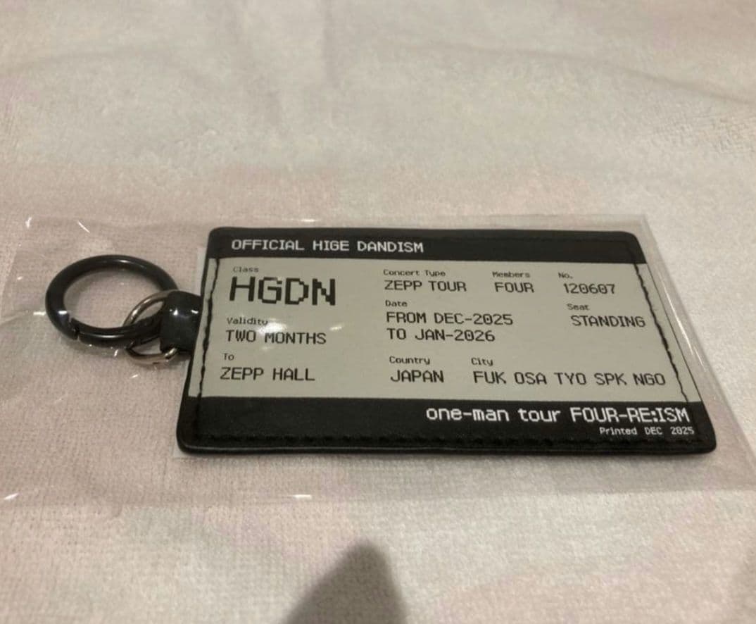 Official髭男dism　FOUR RE:ISM　3点セット