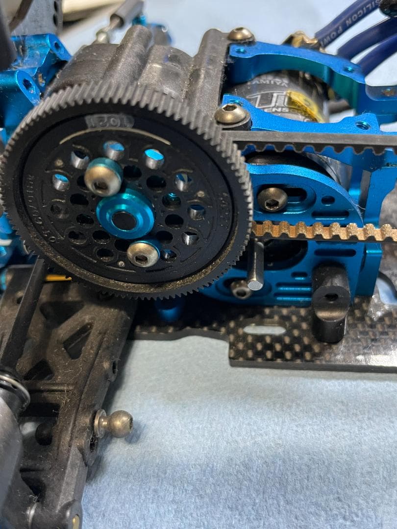 【中古・値下げ】タミヤ　TA06MS【ダンパー無し・アンプ&モーター付き】