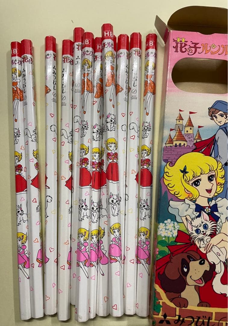 昭和レトロ鉛筆　　花子のルンルン鉛筆