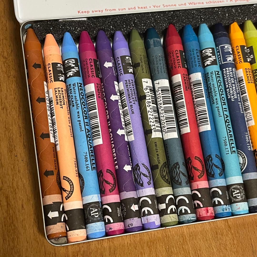 【新品・未使用】Caran d'Ache NEOCOLOR II 30色セット