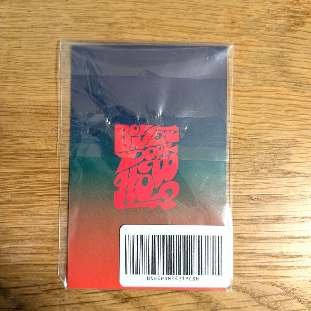 BOYNEXTDOOR ソンホ　HOW？　サイン入りトレカ