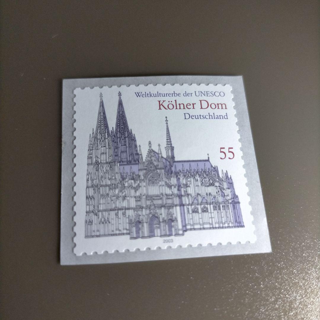 1821 外国切手 ドイツ ミンガ州 ケルン大聖堂 ロールから粘着式 1種完