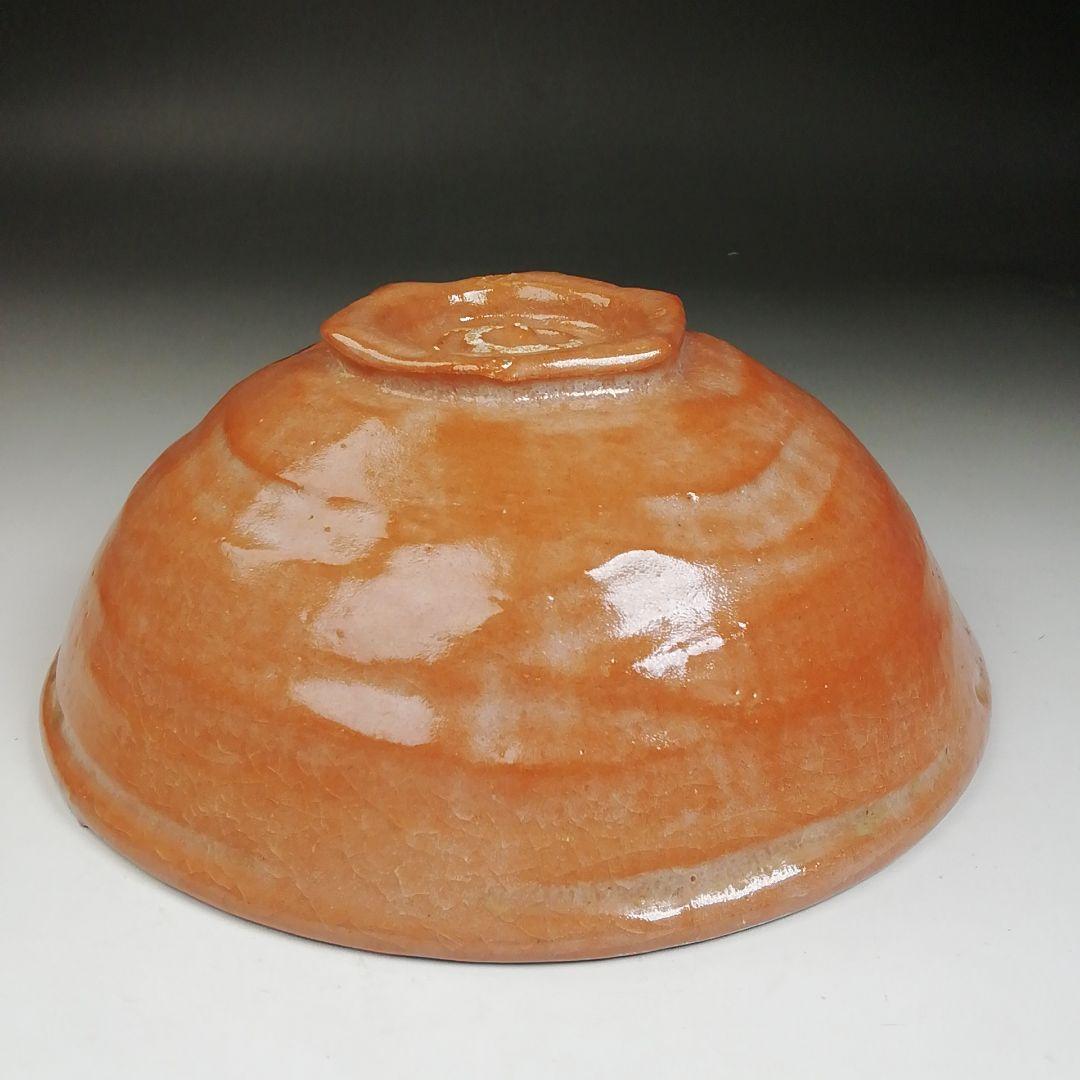 Ｔ９８６　嶋台茶碗　『赤楽茶碗』『金銀一双』『松楽 造』　共箱　茶道具