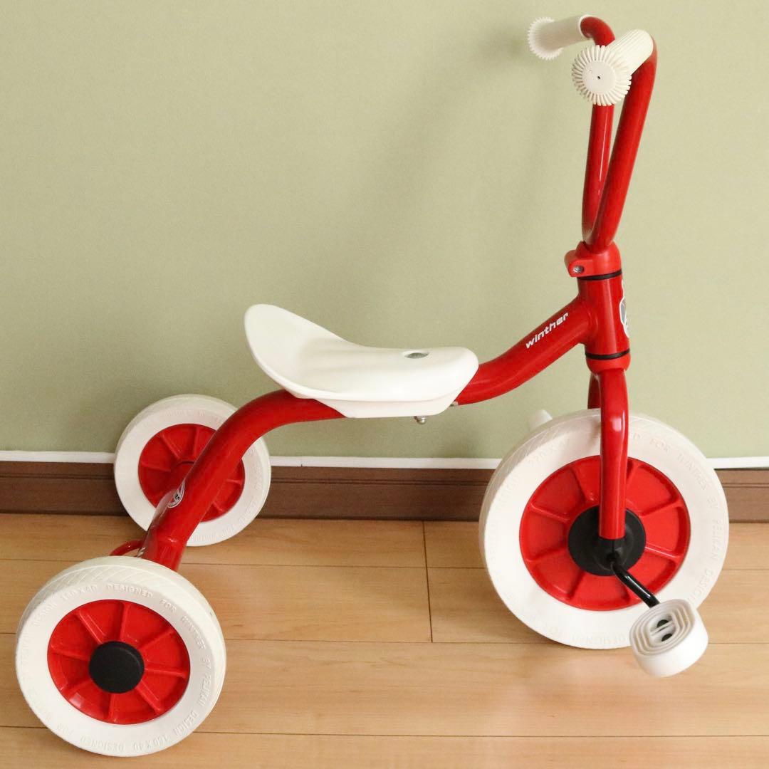 【美品❣️】ボーネルンド ウィンザー ペリカンデザイン三輪車 Vハンドル⭐︎