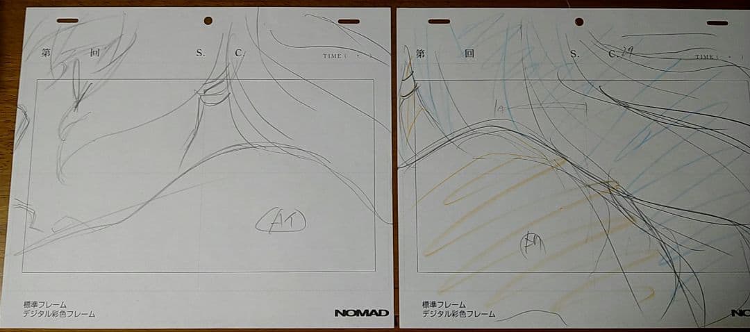 ローゼンメイデン 水銀燈　直筆原画2