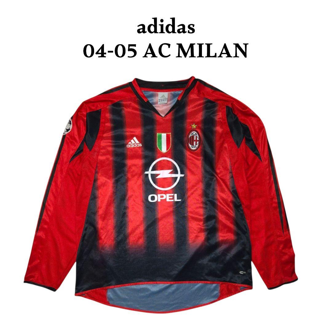 adidas 04-05 ACMILAN長袖ユニフォーム　3マルディーニ　ミラン
