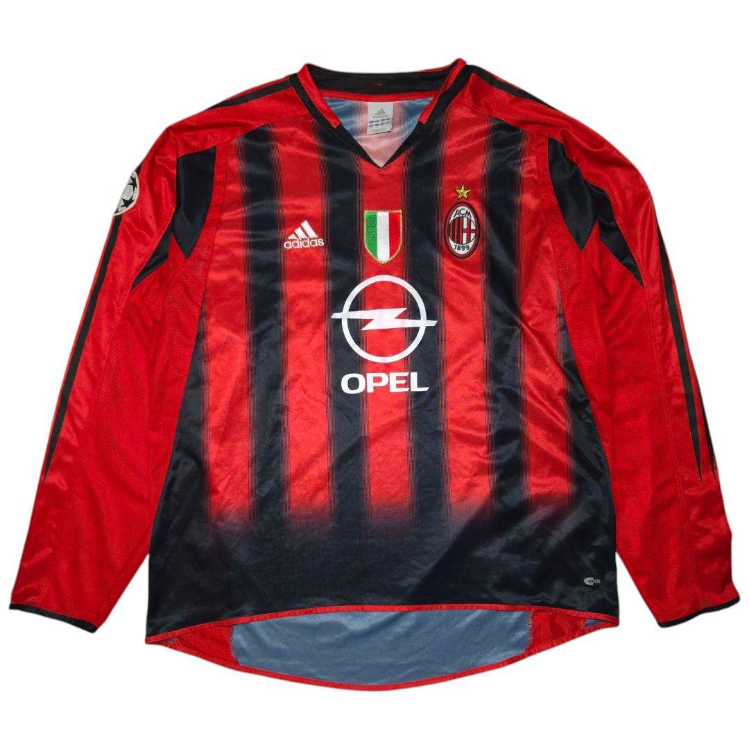 adidas 04-05 ACMILAN長袖ユニフォーム　3マルディーニ　ミラン