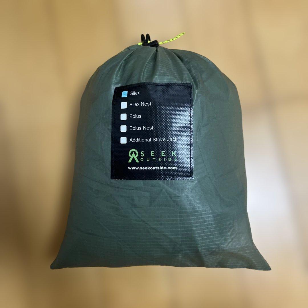 SEEK OUTSIDE Silex ジッパーレステント