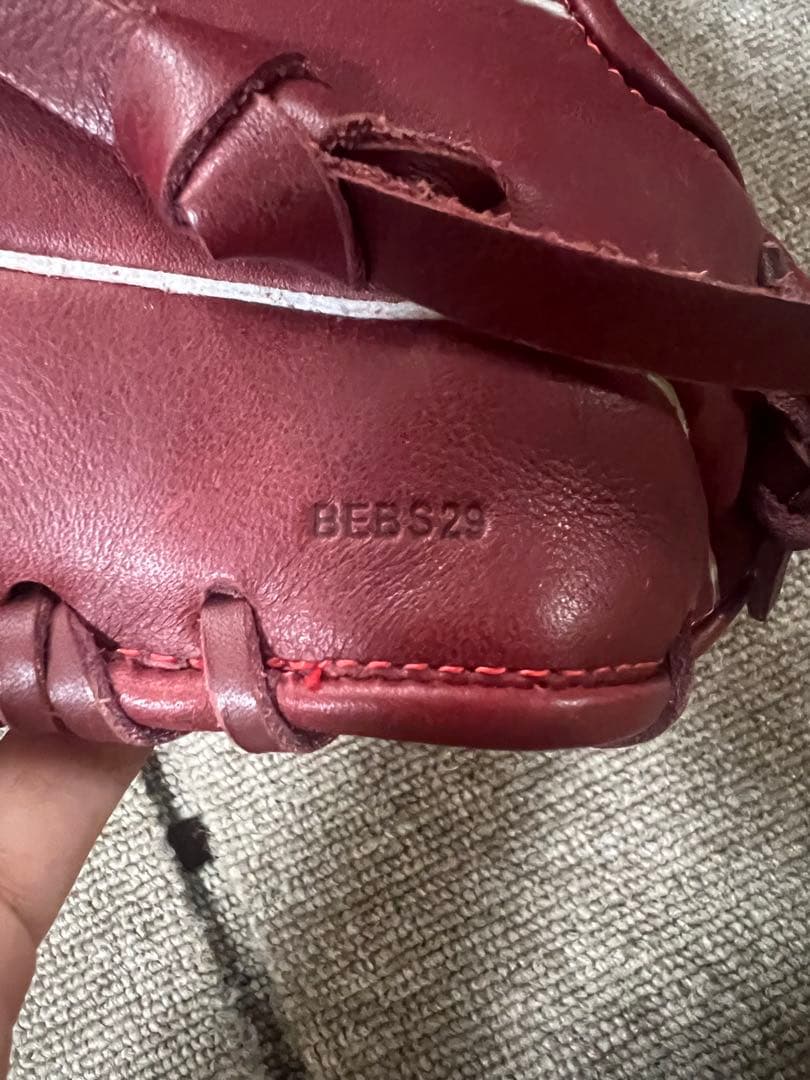 Rawlings Hyper Lite 軟式グローブ 赤