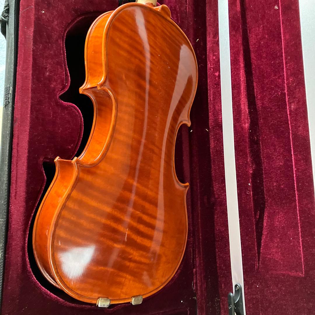 カルロジョルダーノ VS-3　フレット バイオリン4/4 虎目一枚板 一式セット