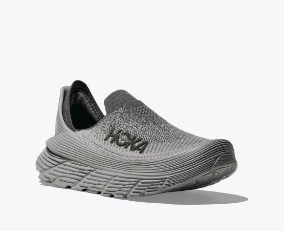 HOKA スリッポンシューズ グレーリストア TC RESTORE TC
