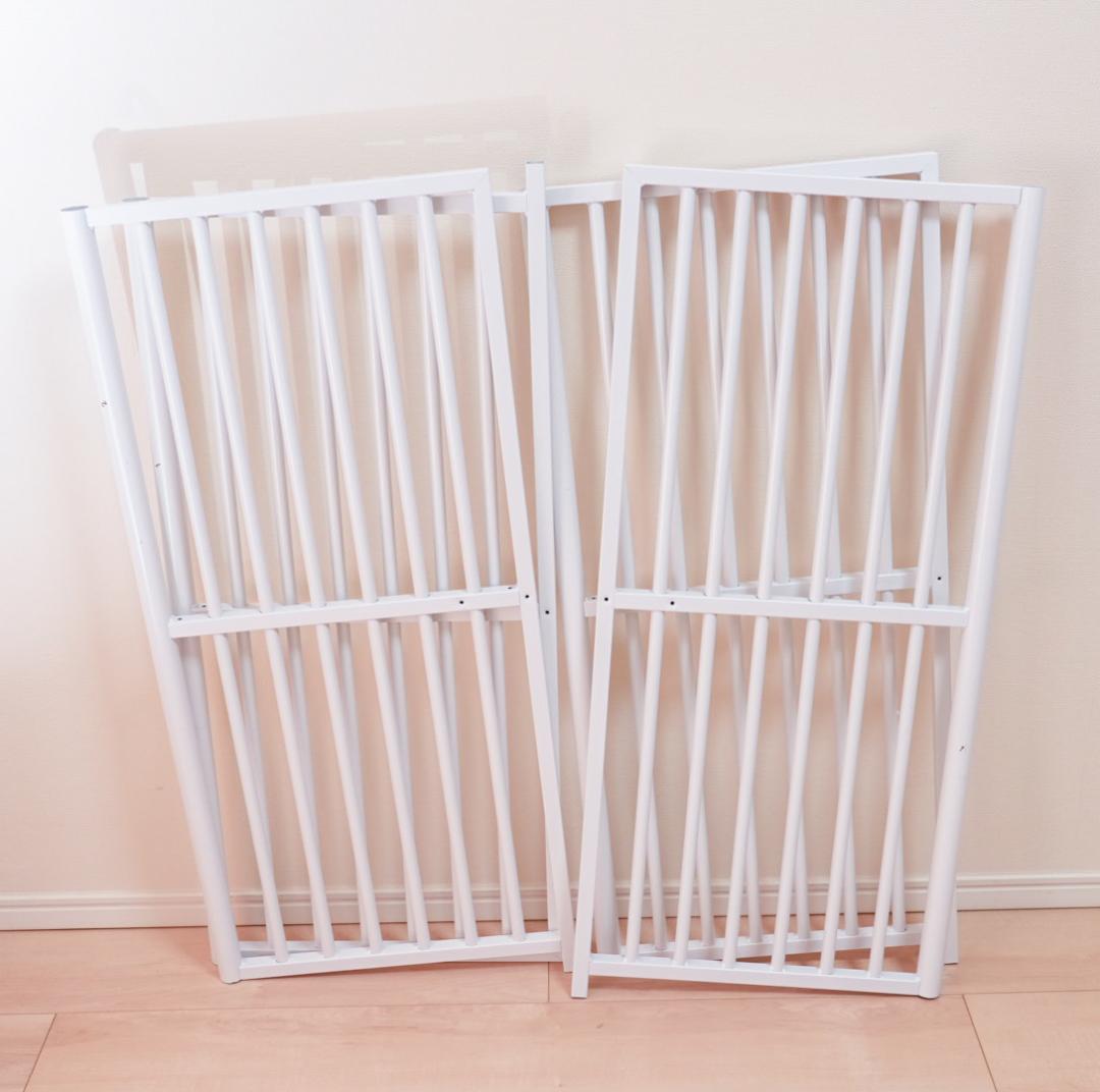 ペットケージ（脱走防止フェンス）　ぺットゲート　柵 フェンス 脱走防止 猫用美品