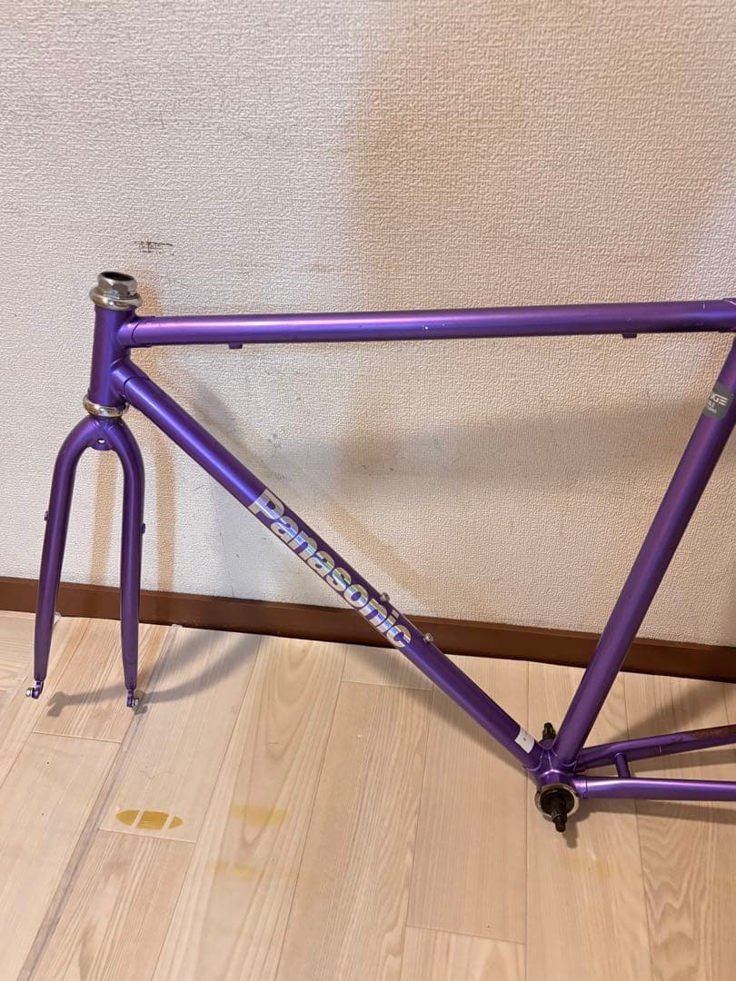 パナモリ　クロモリ　ロードバイク　フレームセット