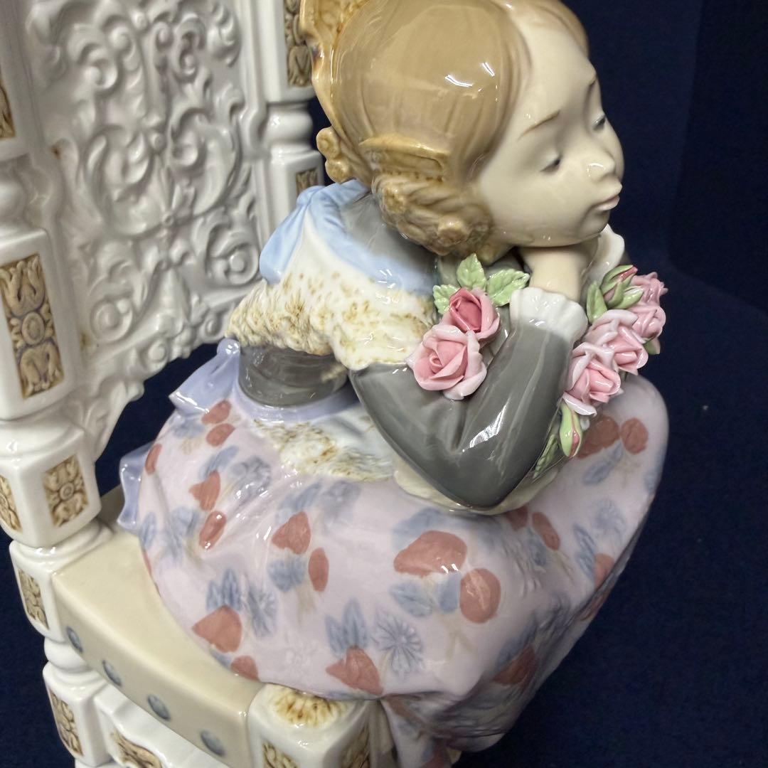 LLADRO リヤドロ バレンシアの少女（花かご）1398 フィギュリン 箱付