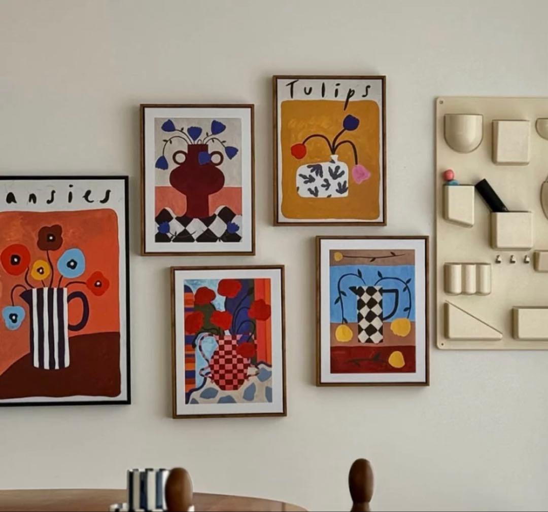 現代アート 絵画　ポスター