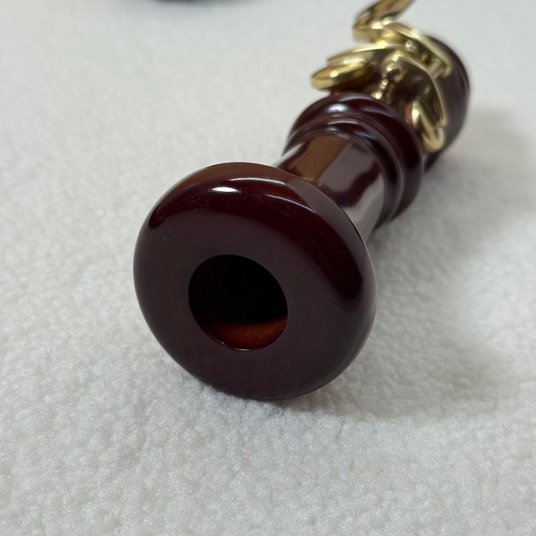 YAMAHA ヤマハ 木製 テナーバス リコーダー YRT-61M バロック式