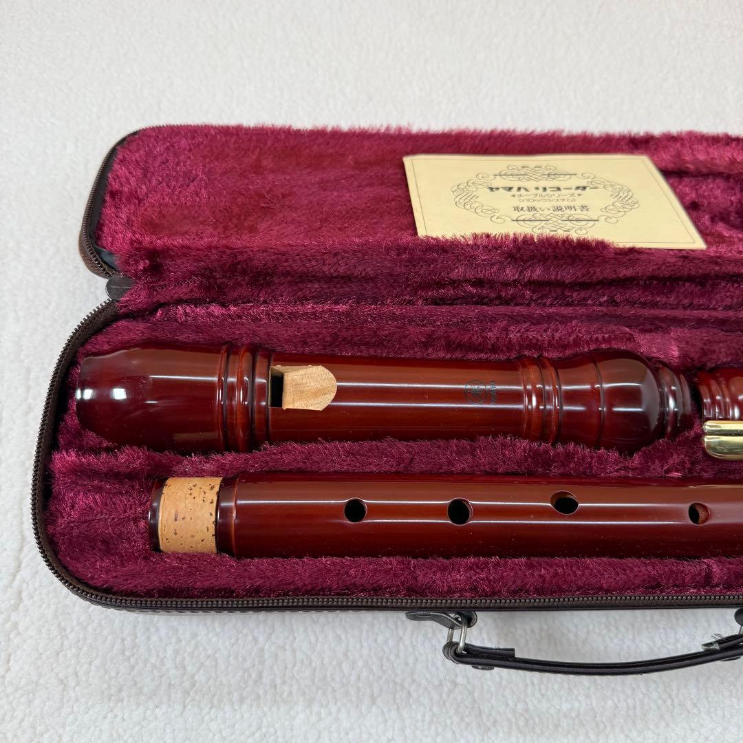 YAMAHA ヤマハ 木製 テナーバス リコーダー YRT-61M バロック式