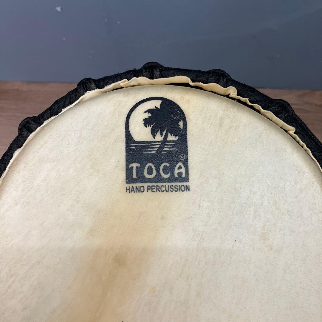昭和レトロ TOCA トカ ジャンベ 手胴太鼓 パーカッション 打楽器 美品
