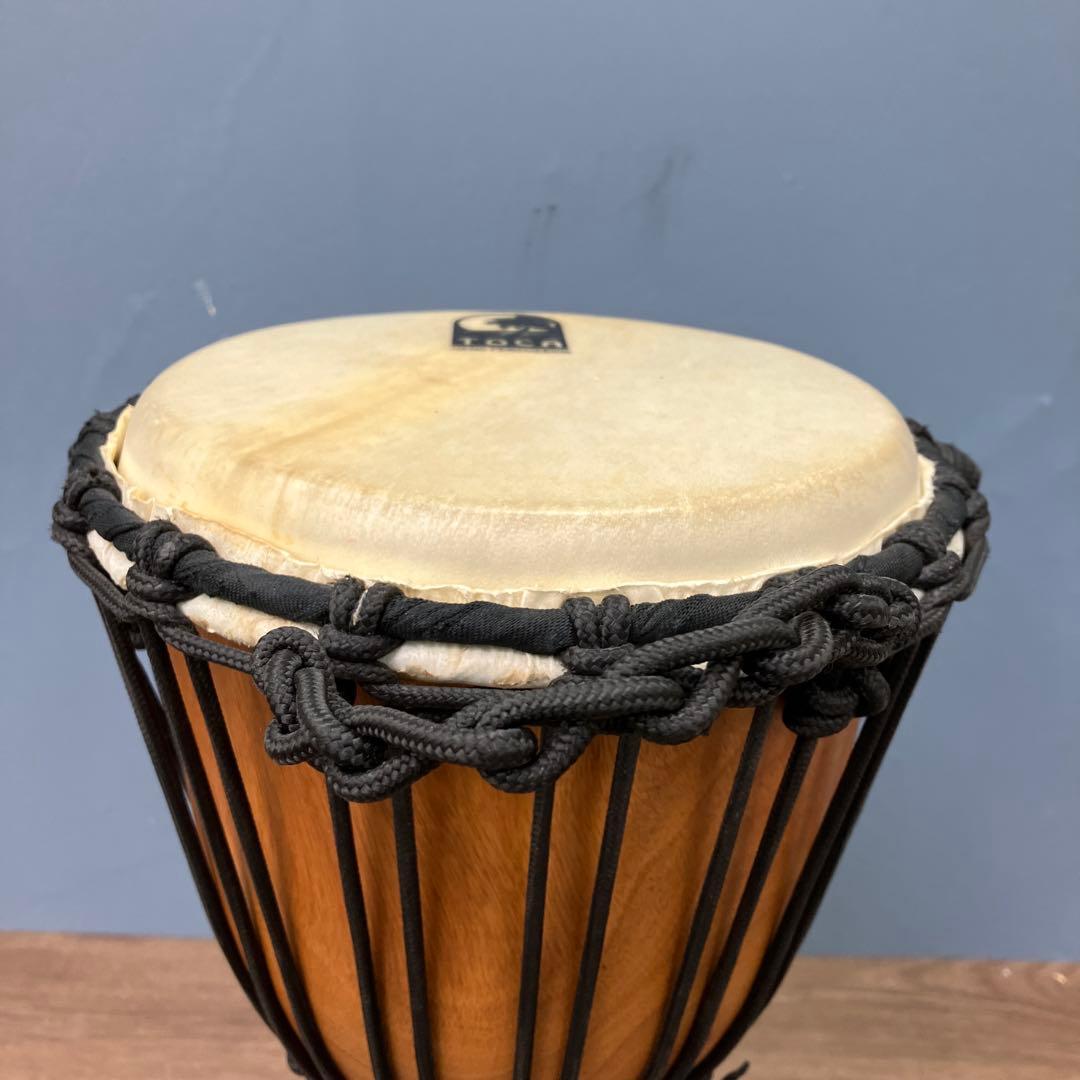 昭和レトロ TOCA トカ ジャンベ 手胴太鼓 パーカッション 打楽器 美品