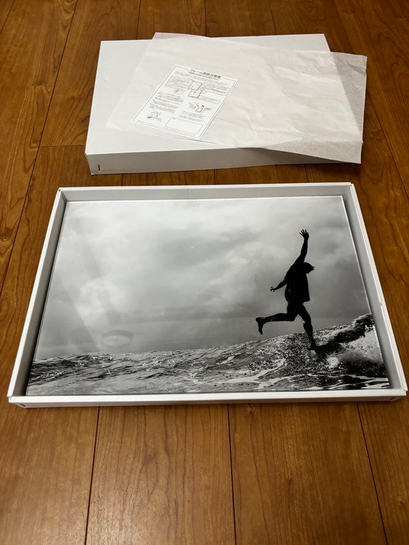 新品 WTW モーガン マッセン アクリル 額縁 RIDING