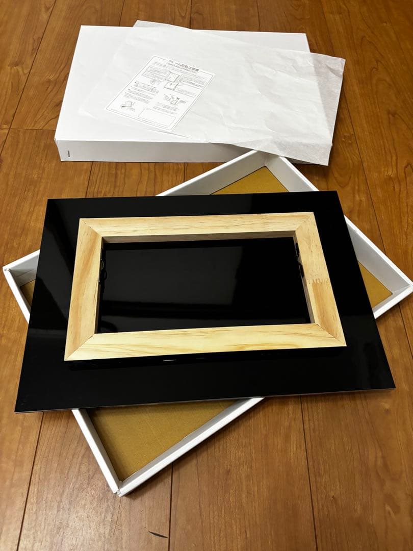 新品 WTW モーガン マッセン アクリル 額縁 RIDING