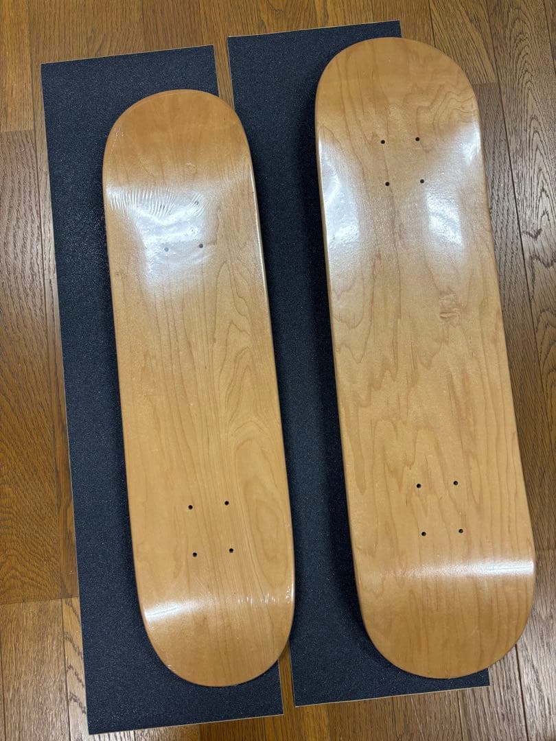 ブランクデッキ(7.375/8.0) 2枚セット デッキテープ込み